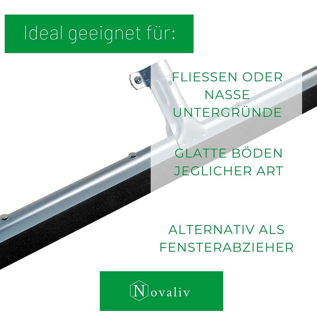 Bodenabzieher 45cm Mit Stiel - Professioneller Wasserschieber