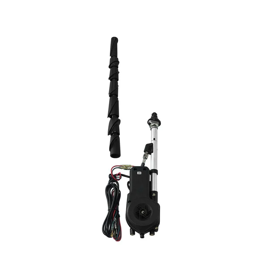Antenne électrique universelle De-Luxe avec mât télescopique en acier