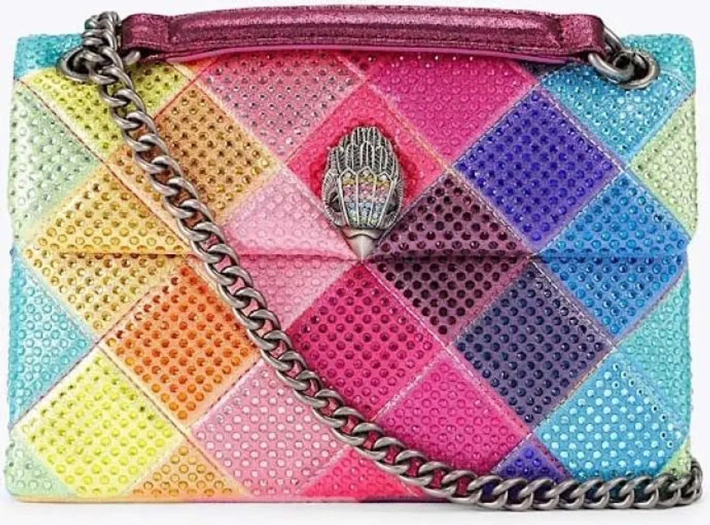 Sac Bandoulière en Tissu Multicolore pour Femme - Modèle Kensington Md