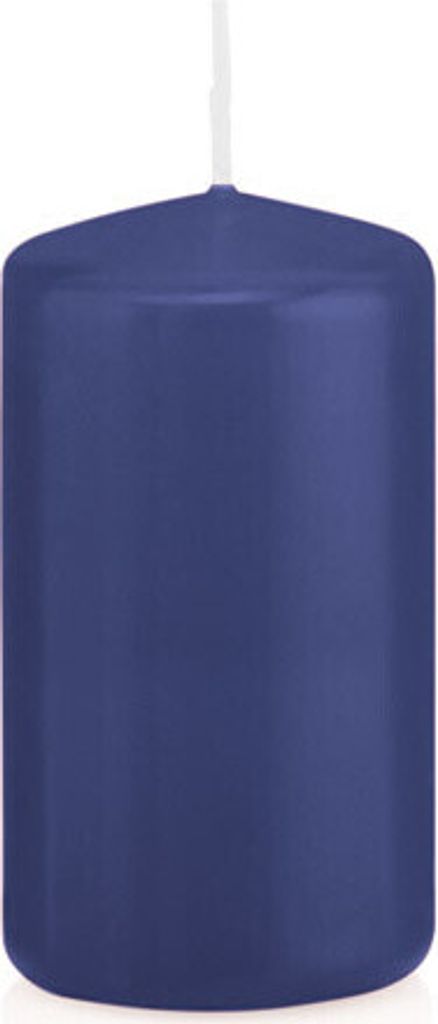 Stumpenkerzen in RAL-Qualität Dunkelblau Ø 38 x 80 mm, 24 Stück