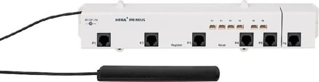 Gestionnaire sans fil Hera+ Primus PRO 6 Ports pour Plancher Chauffant