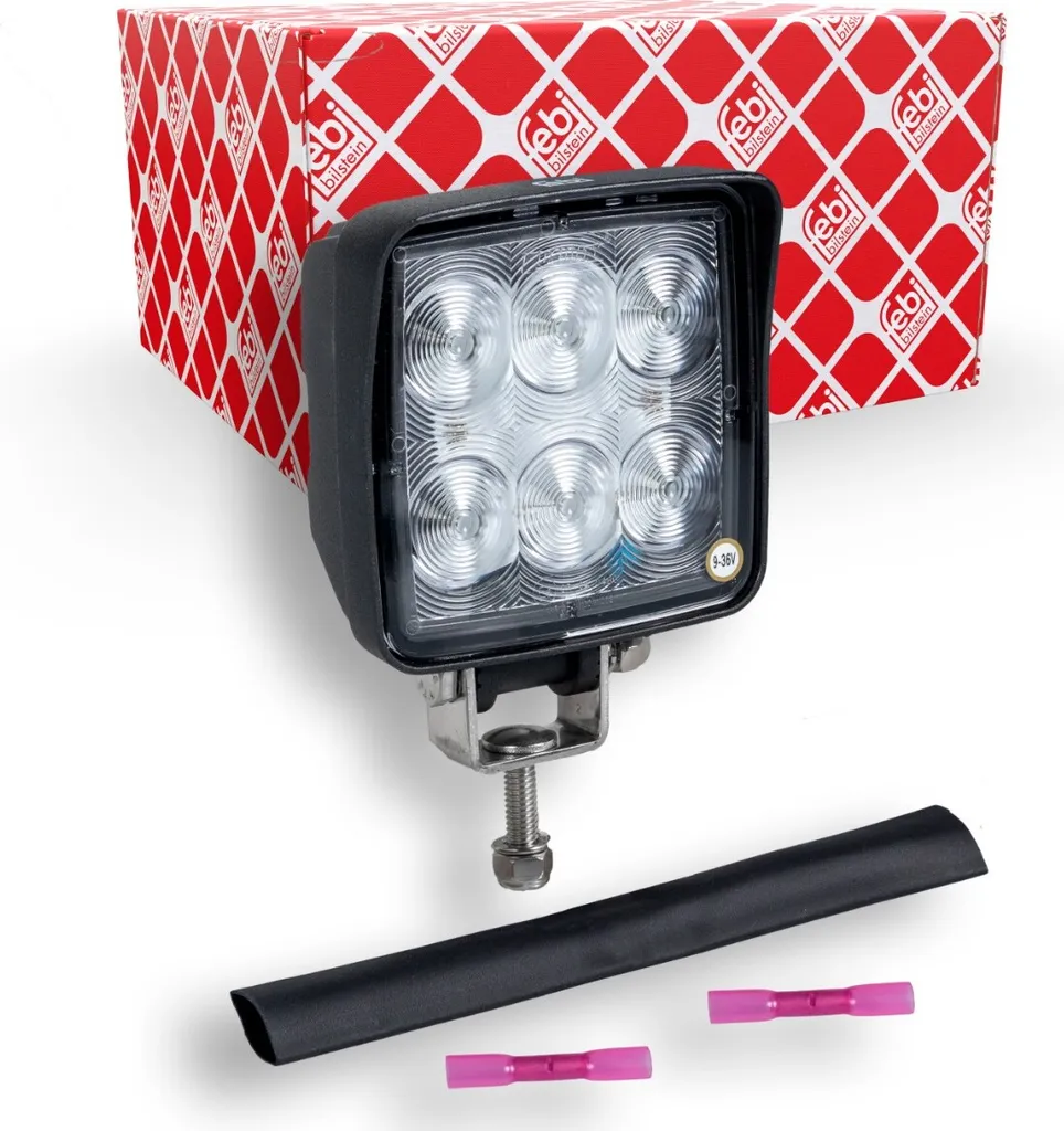 Phare de travail FEBI BILSTEIN 104022 LED 105x134 mm pour tracteur