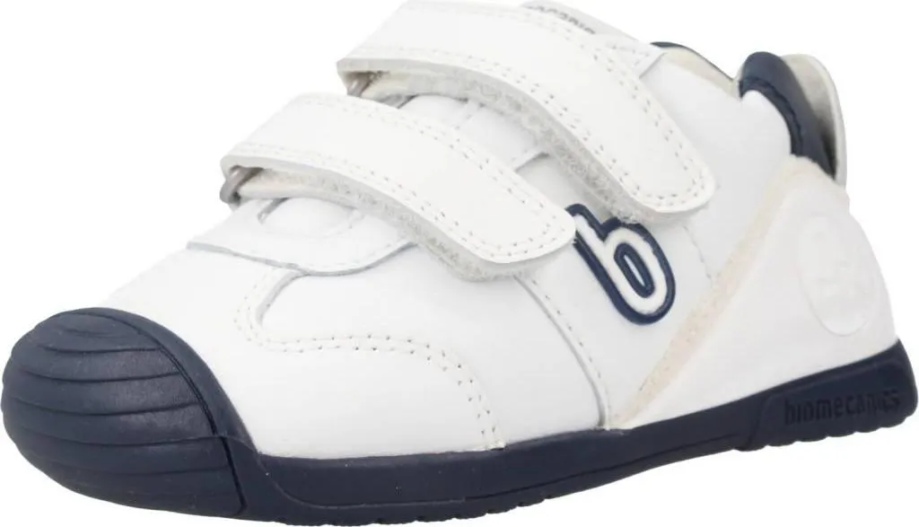 Chaussures Bébé Biomecanics 221001b Bleu pour Apprendre à Marcher