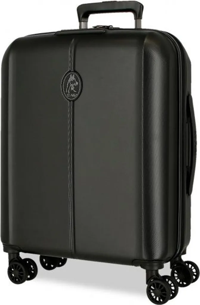 Valise rigide de voyage taille cabine EL POTRO Vera 55cm Noir 37L