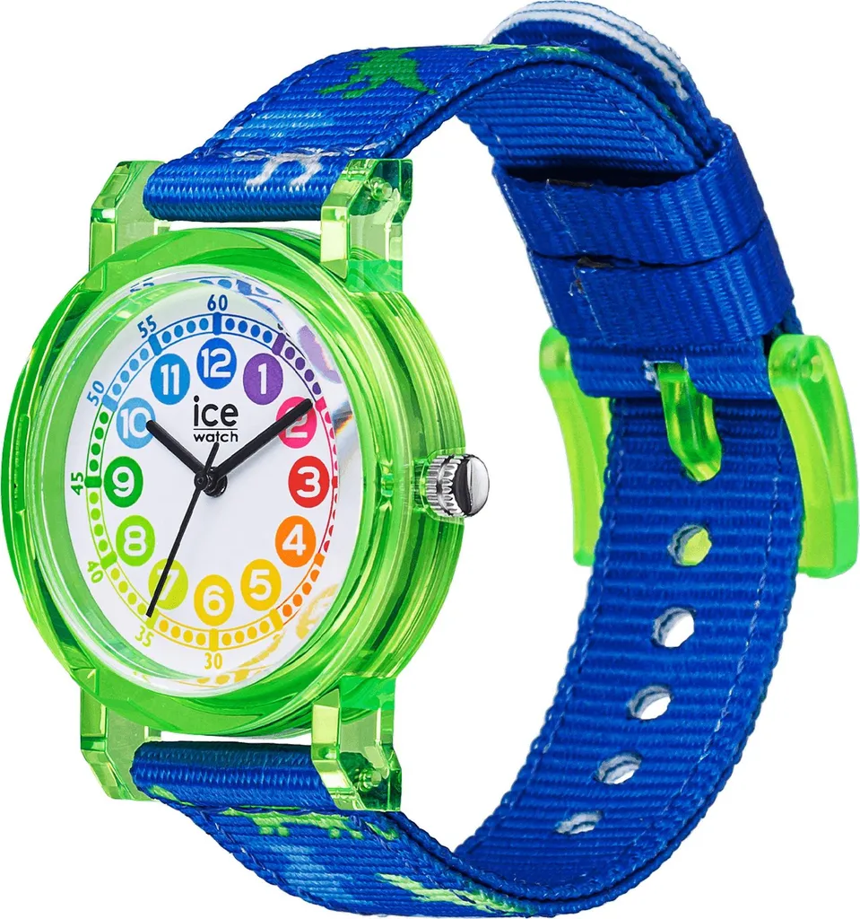 Montre Ice Watch ICE-learning Silicone Bleu-Vert avec Cadran Lisible
