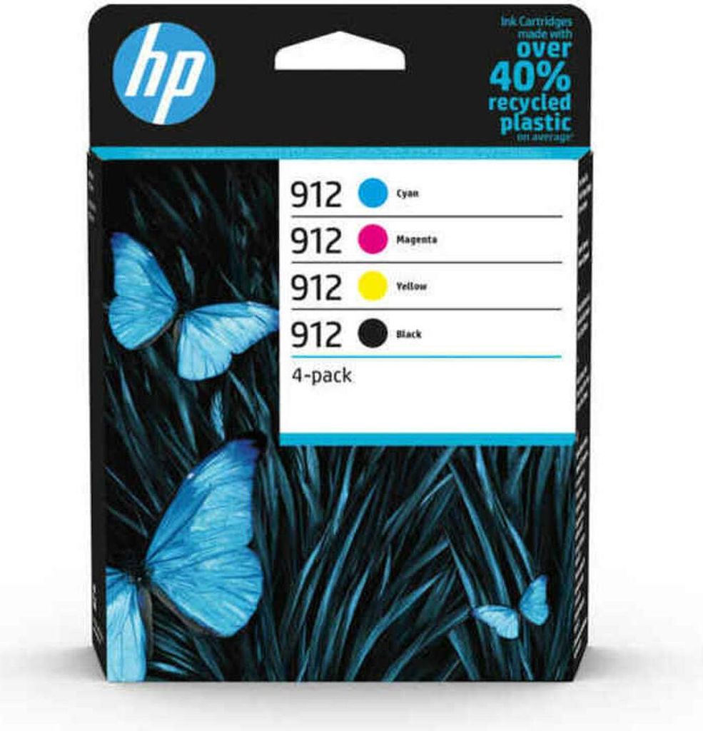 Original Tintenpatrone HP 6ZC74AE Bunt Schwarz/Zyanblau/Magenta/Gelb