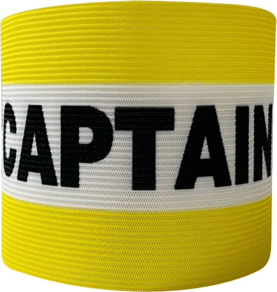 Fußball Kapitänsbinde Outdoor Team Sports Player Band Einstellbare Nylon Elastische Armbinde für Fußball Rugby Basketball