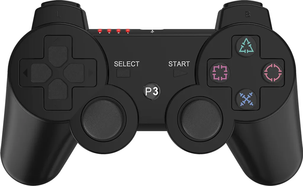 Controller Retoo per PS3 e PC: Joystick Analogico Wireless Dual Shock - 2