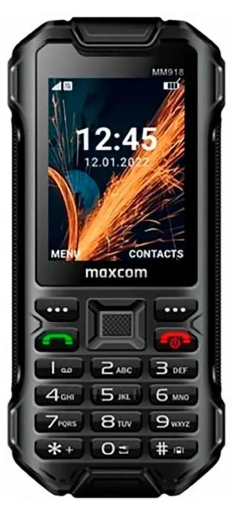 Maxcom MM918L Strong 4G Téléphone avec Lampe Torche et Batterie Longue