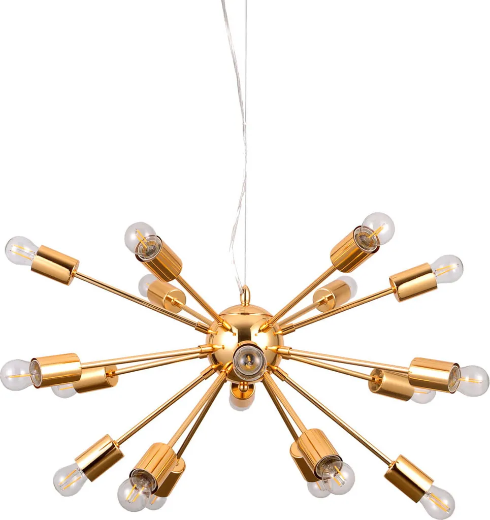 Scheda Tecnica Lampadario Italux Theo AD20000-18 Grigio E27