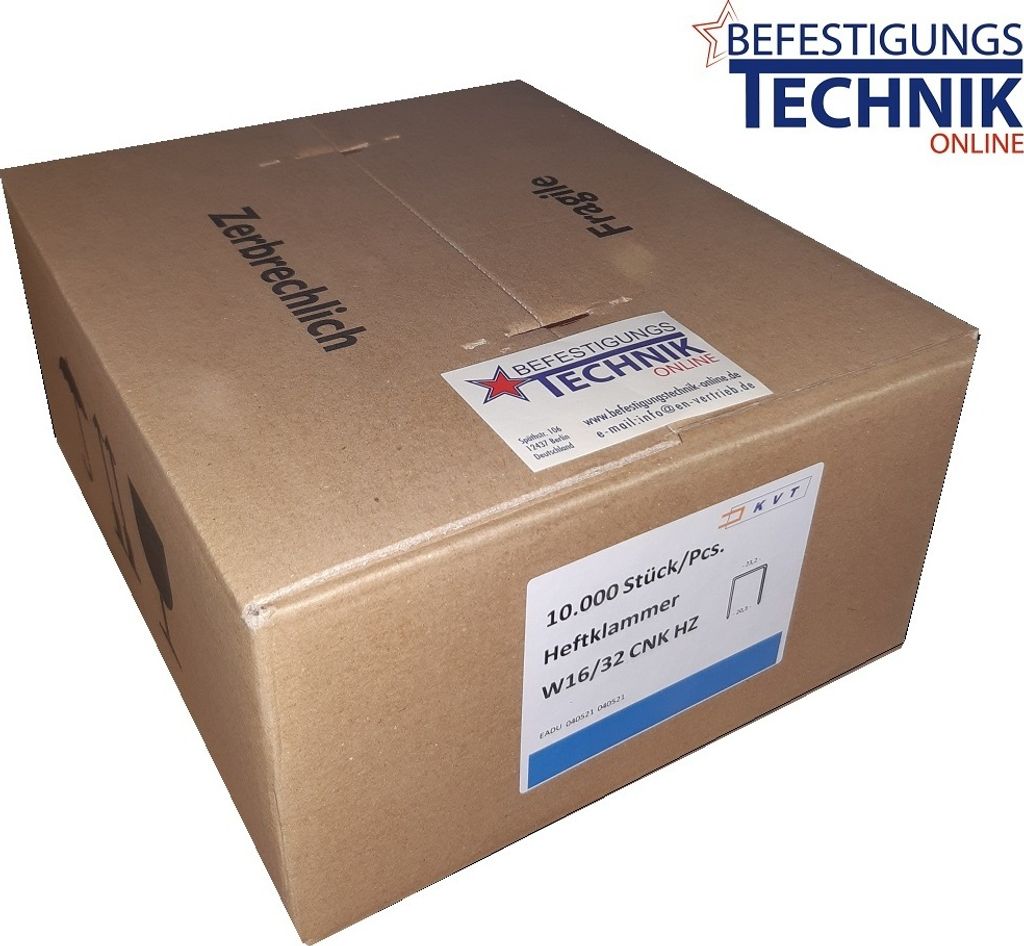 Klammern BK 3232mm CNK für Klammergerät Haubold PN 3250 JW Paslode W16 PN-3250 KL-52 10M