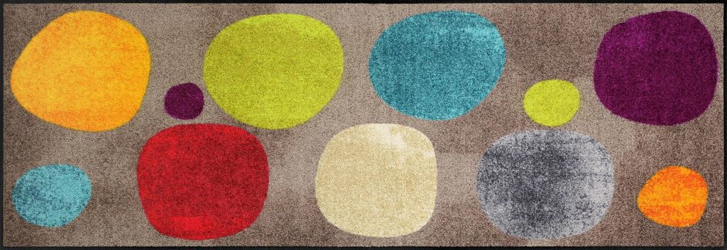 Salonloewe Fußmatte Broken Dots" bunt 60x180 cm"