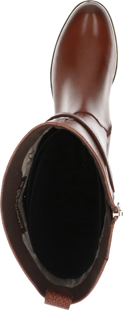 Caprice Damen Stiefel Langschaft in gedeckten Farben mit Airmotion 9-25516-45, Größe:39 EU, Farbe:Braun