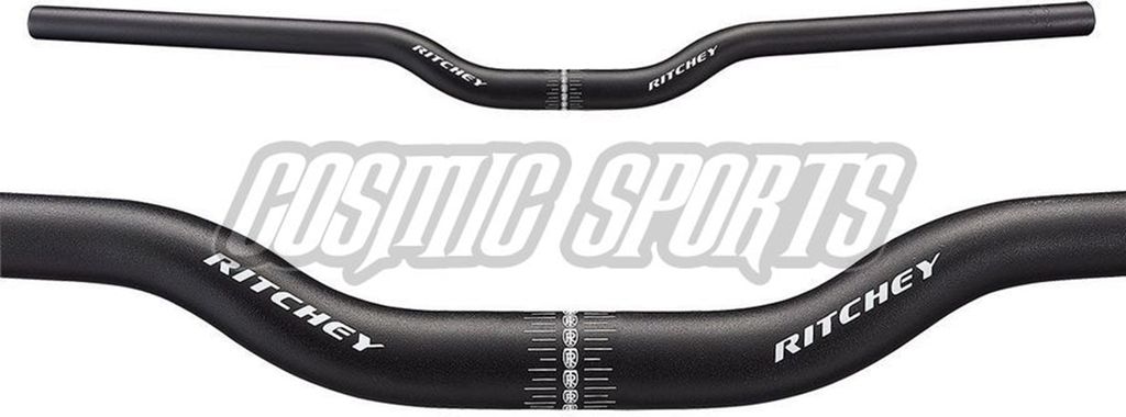 Ritchey RL1 Rizer Lenker, 25.4mm, 670x30mm, 9°/0°, OE Verpackung, bb black