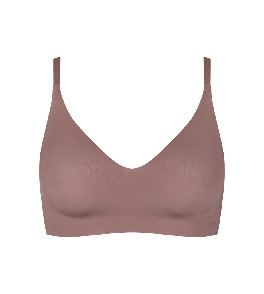 sloggi Damen Bralette ZERO Microfibre 2.0 Bralette - CACAO - Größe S