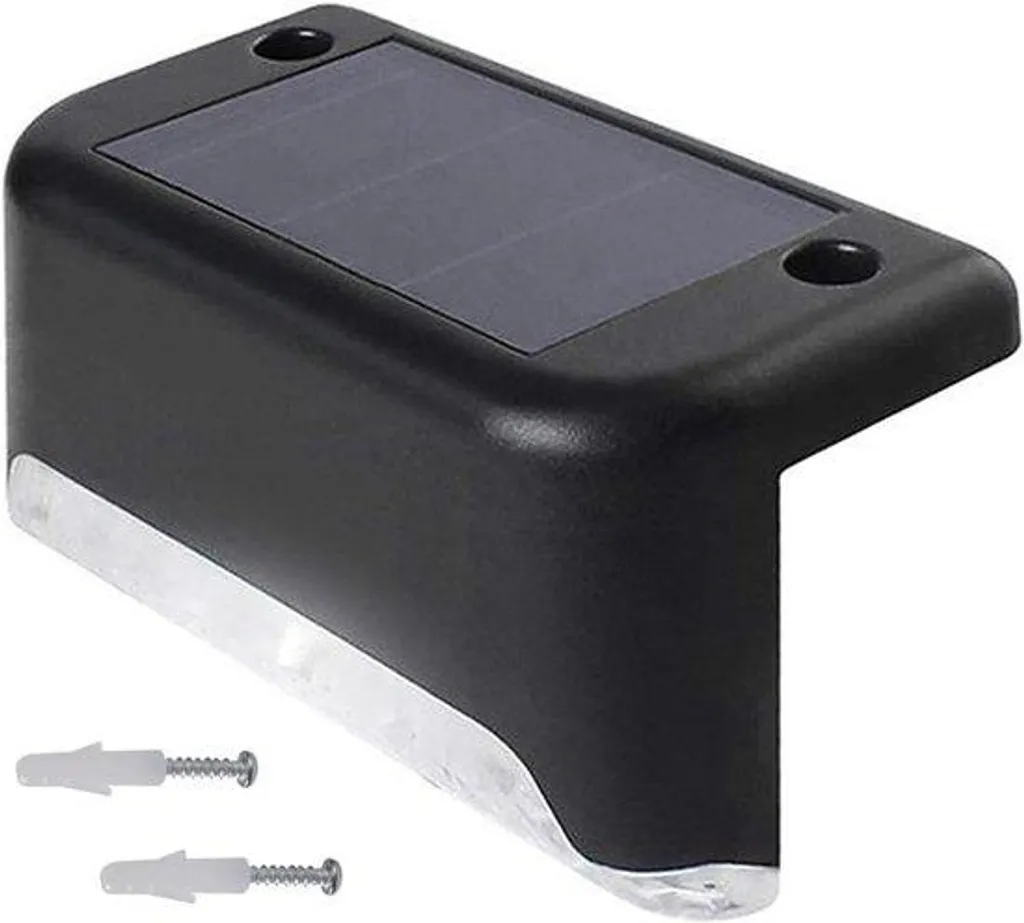 Balise solaire LED pour terrasse et allée de jardin IP44 4000K autonome