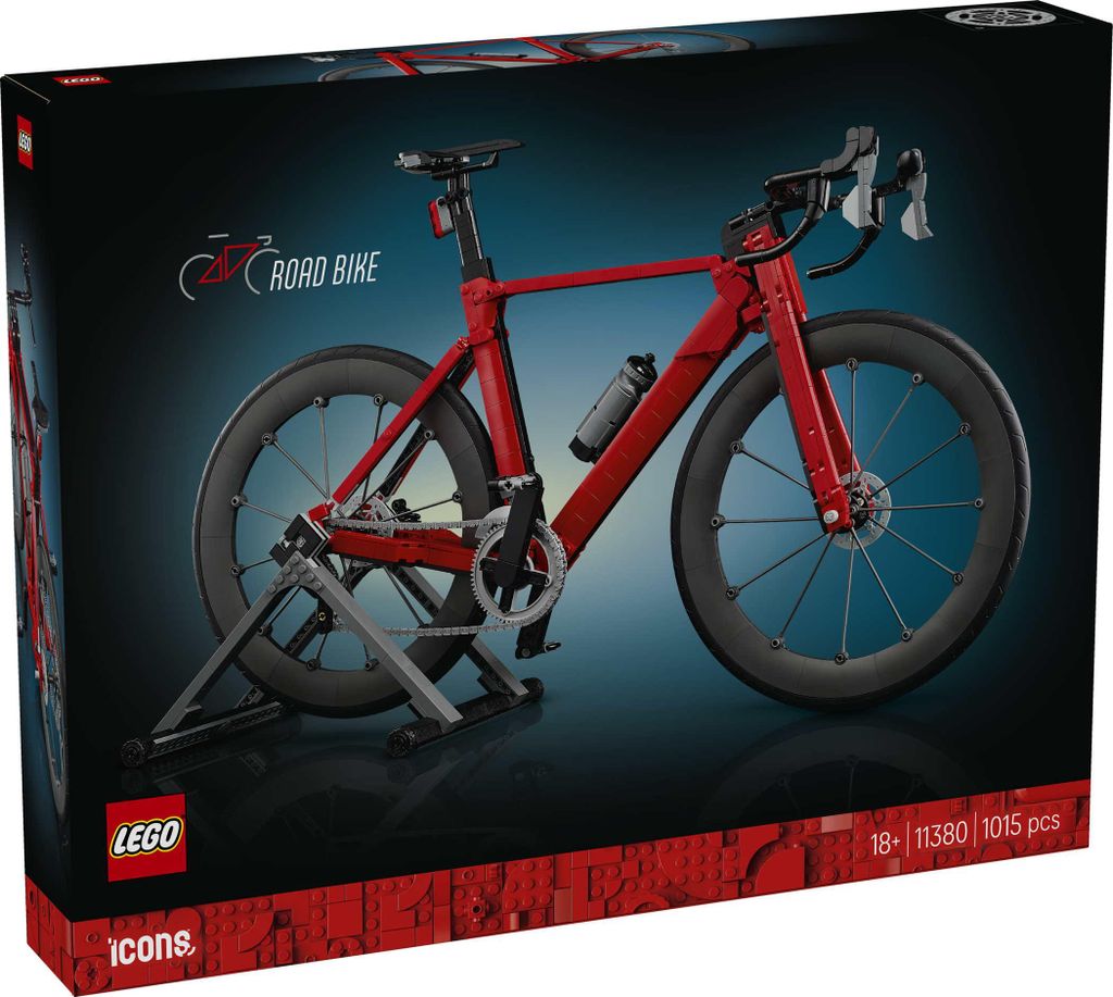 LEGO Icons Racefiets - Modelbouw voor volwassenen - Productafbeelding 