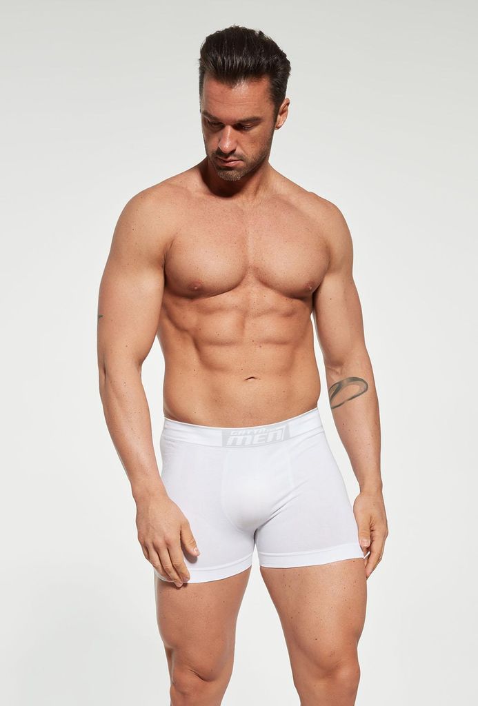 Gatta, Boxershorts Herren, Sport Unterhosen Männer, Boxer Baumwolle, Weiß, XL
