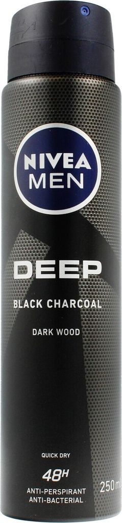 Nivea Deodorant-Spray 250 ml für Männer – Deep Dry & Clean Produktbild 