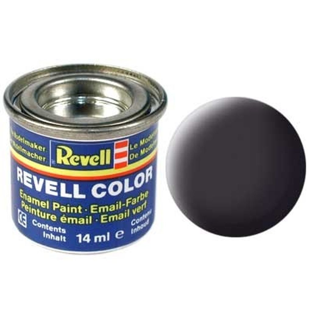 Peinture-émail Revell # 06 - Noir de goudron, mat Image du produit 