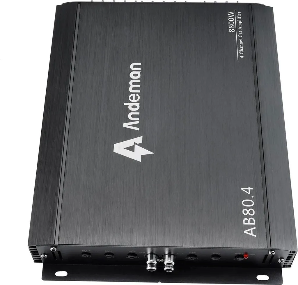 Amplificateur voiture 4 canaux 12V stéréo surround noir modèle AV-880