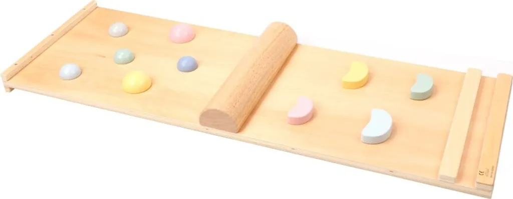 Chevalet de dessin double face Montessori pastel - Éveil créatif bois