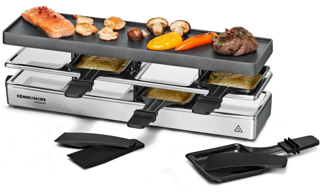 Rommelsbacher RC 800 griglia per raclette in alluminio, Immagine del prodotto 