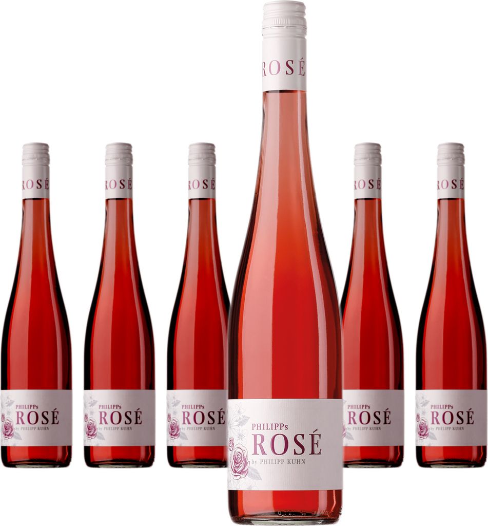 6 x Philipp Kuhn Philipps Rosé QbA trocken