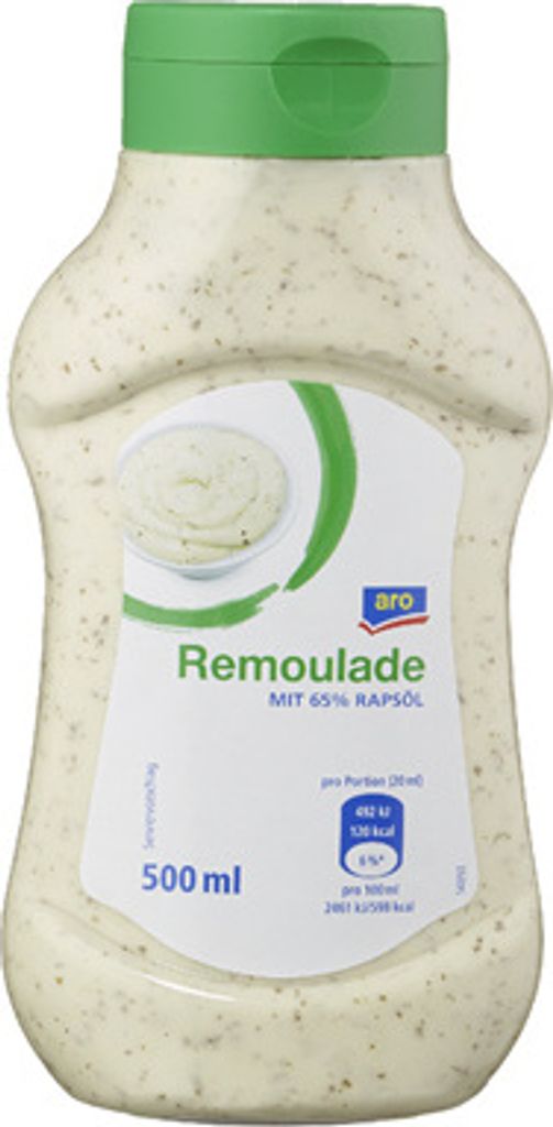 aro Remoulade 65 Fett 12 x 500 ml Kaufland.de
