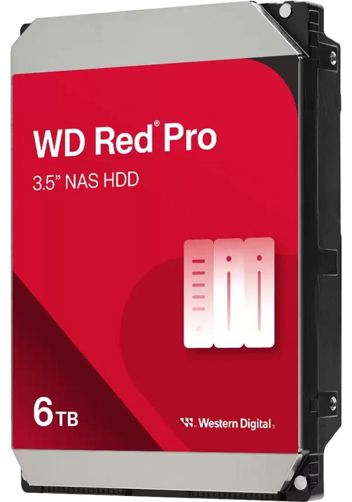 WD Red Pro NAS-Festplatte 6 TB, (SATA 6 Gb/s, 3,5")