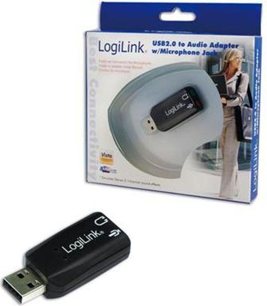 Logilink | Zvuková karta | Zvuková karta USB s virtuálními Obrázek produktu 