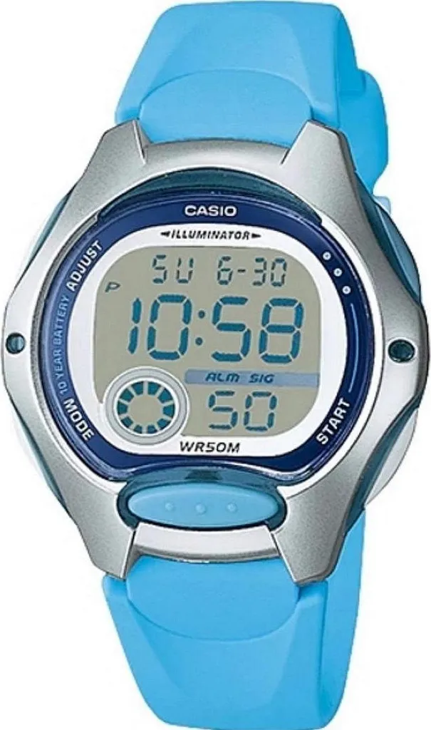 Casio Orologio Sportivo LWS1200-7A2V – Design Pulito, Memoria Giri E Resistenza 100m