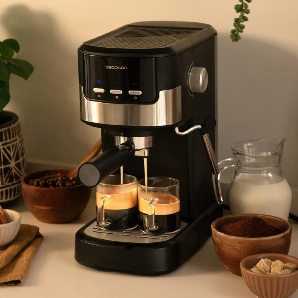 Machine à café 20 bars Cecotec Power Espresso avec buse vapeur intégrée - 4
