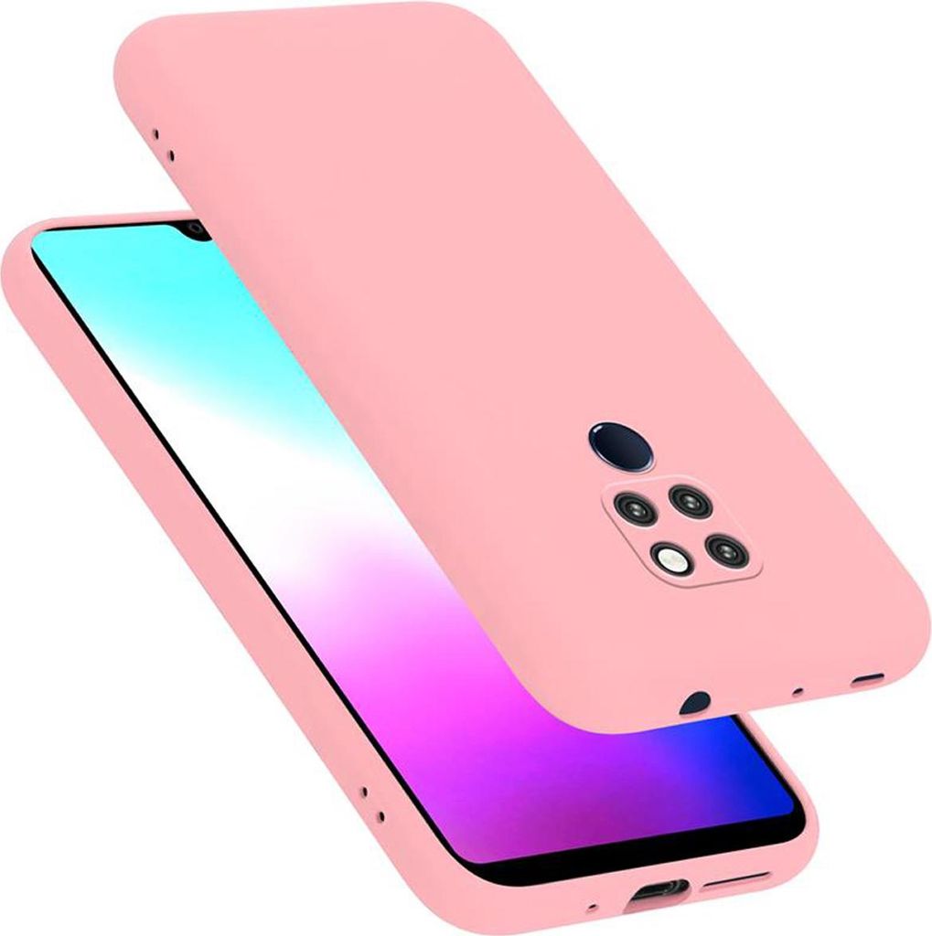Cadorabo Schutzhülle für Huawei MATE 20 Hülle in Rosa Handyhülle Case Cover TPU Etui