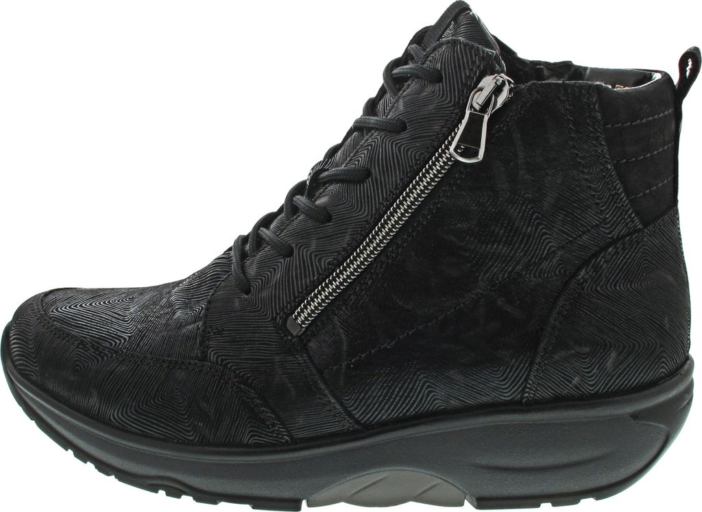 Waldläufer H-Sonja Damen Schnürstiefel in Schwarz, Größe 4