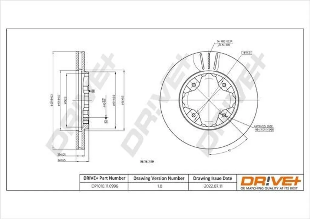 Disque de frein pour Honda Civic et Accord, idéal entretien régulier
