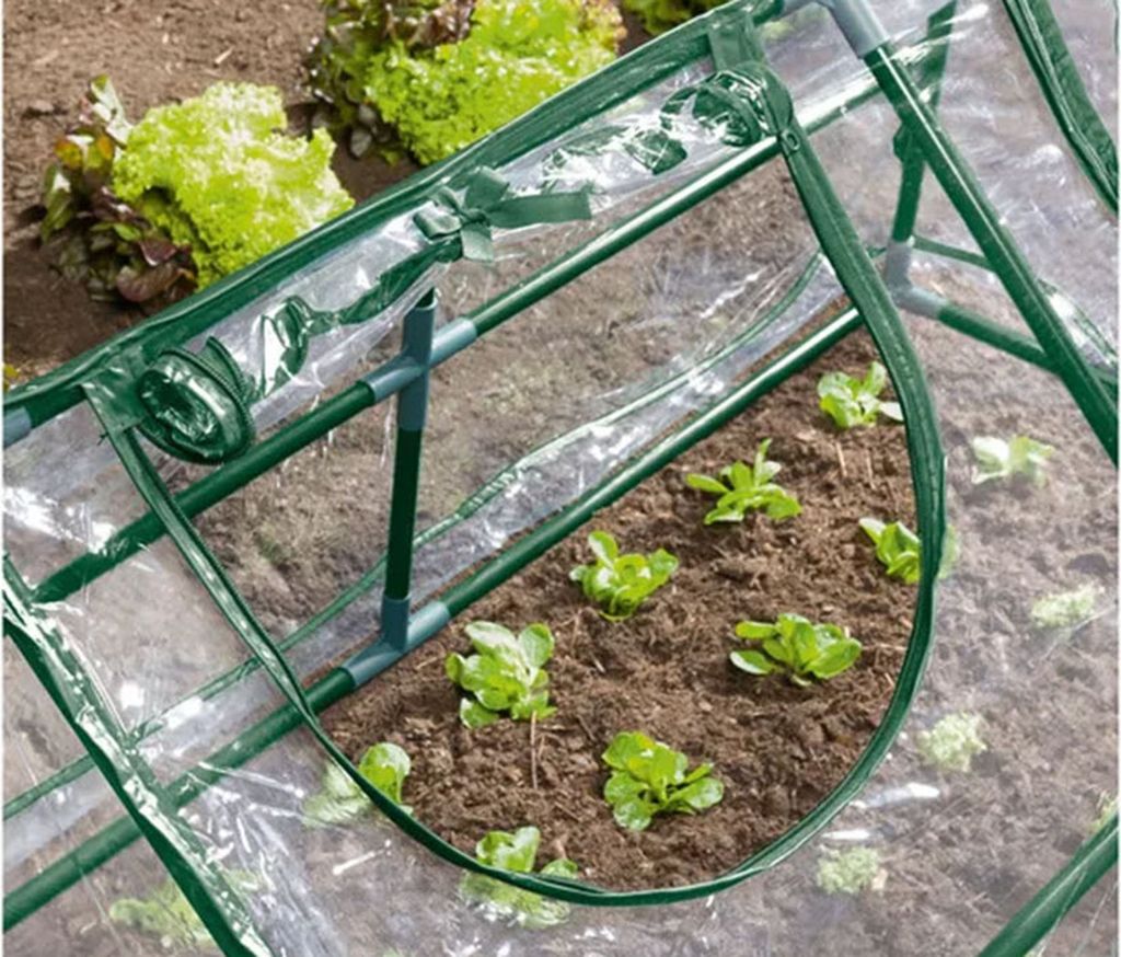 Parkside® Frühbeet Treibhaus Gewächshaus Folienfrühbeet Produktbild 3