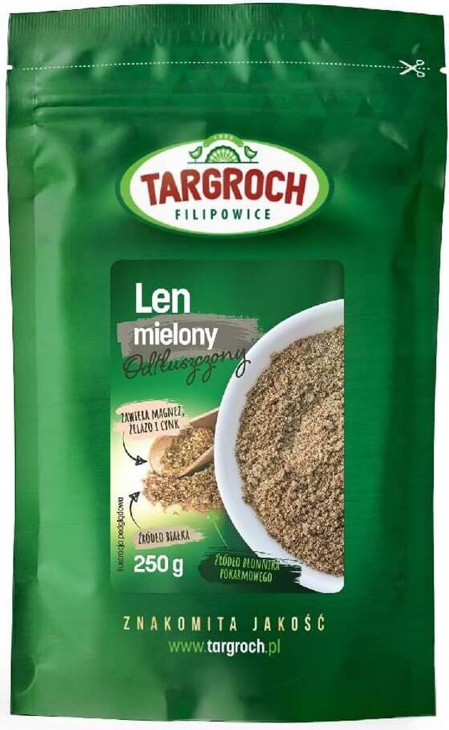 Gemahlener Flachs 250g TARGROCH Produktbild 