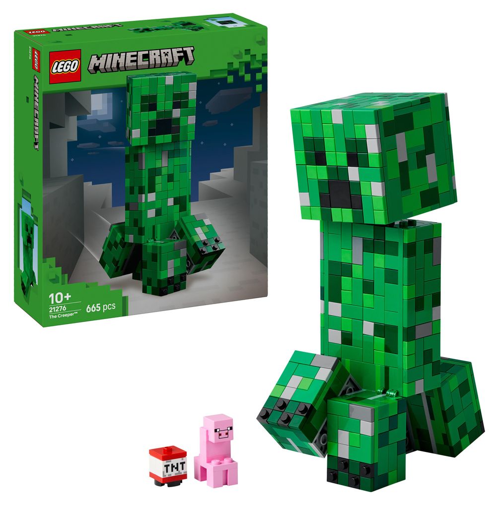 LEGO Minecraft The CreeperTM, Stavebnica, 10 rok / roky, Obrázok produktu 
