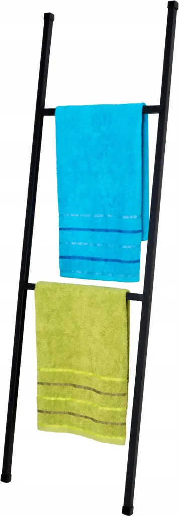 Échelle Porte-serviettes Métal 140 cm avec Grille Soudée Robuste