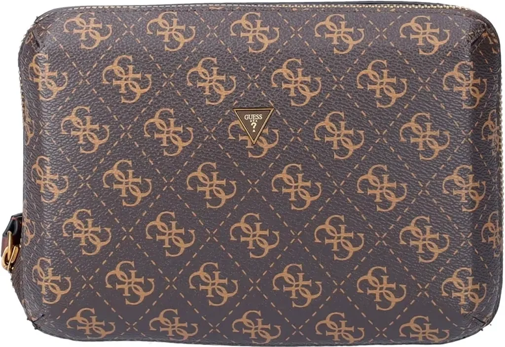 Petit Sac Guess Modène Imprimé 4G Logo - Finition Luxe et Détails Gold