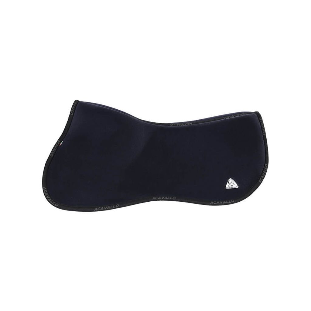 Acavallo Memory Foam Half Pad And Rear Riser, Farbe:Blue, Größe:2