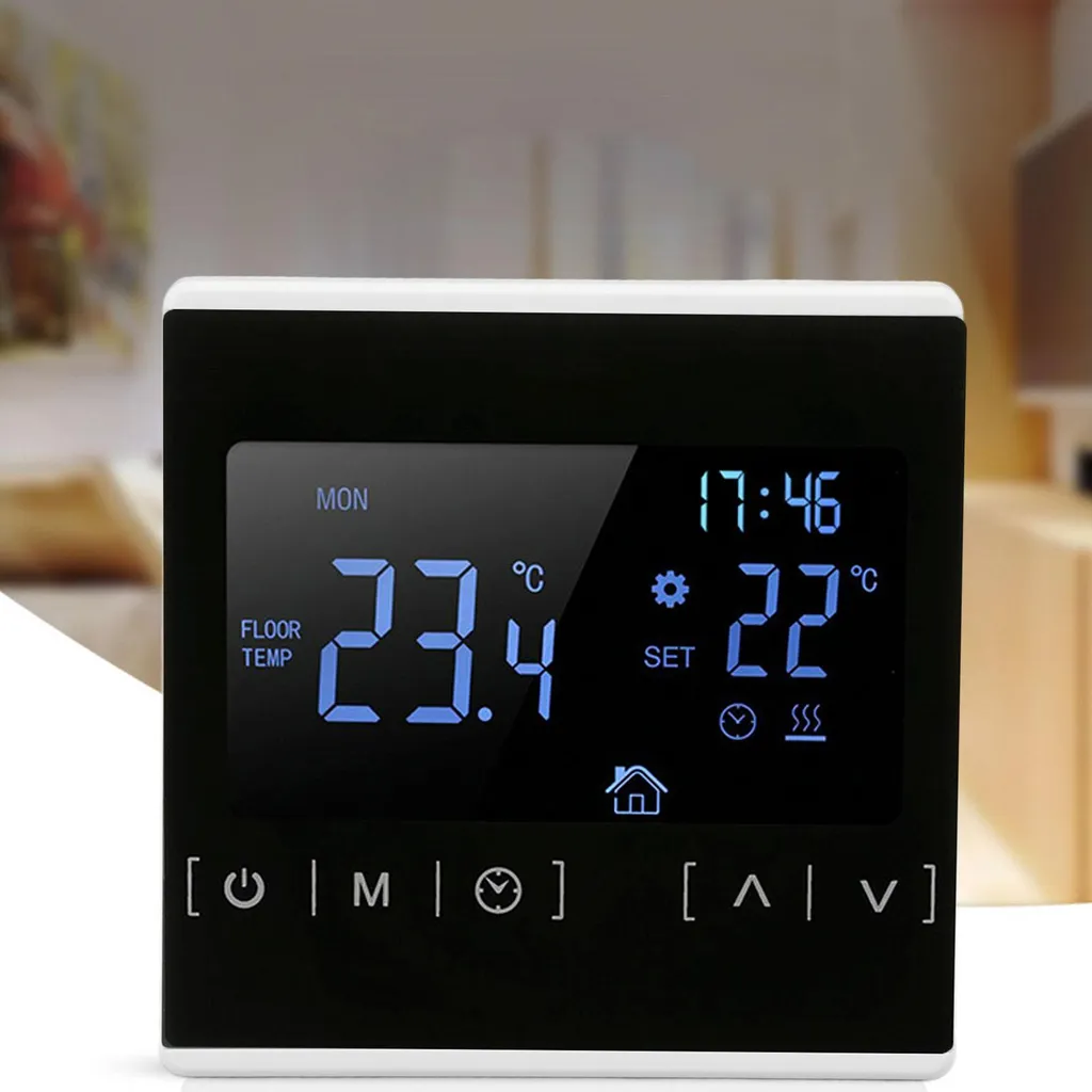 Thermostat Tactile Rétroéclairé à Double Régulateur Haute Performance - 4