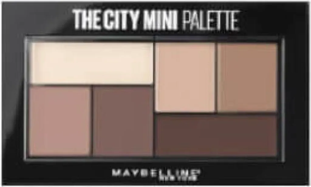 Palette maquillage yeux 6 fards The City Mini 400 Rooftop Bronzes
