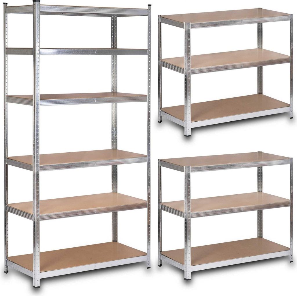Metallregal zur Aufbewahrung 222 x 110 x 50 cm Humberg HR-815