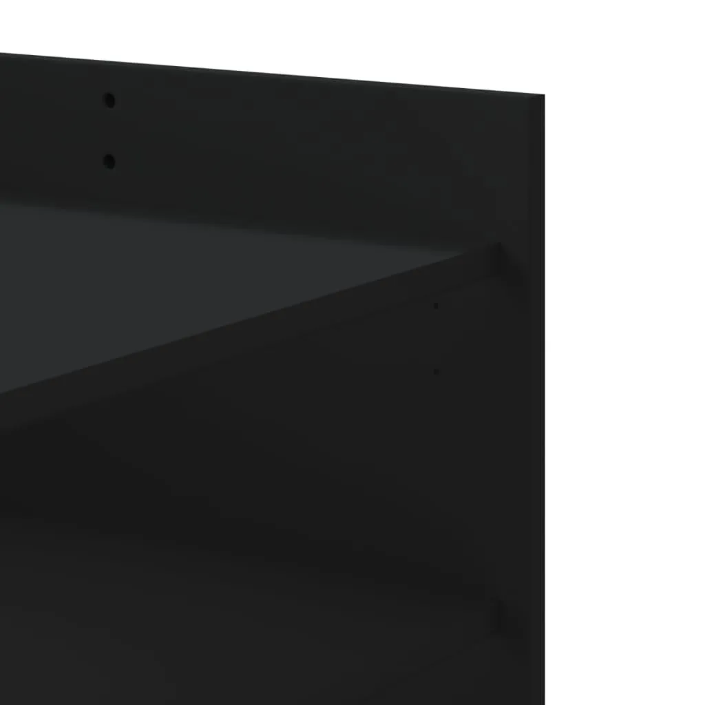 Maison Exclusive Tavolino Soggiorno Nero 100x50x50 | Robusto Legno - 8