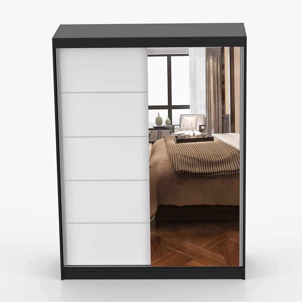 Kleiderschrank Schwebetürenschrank Schrank Schlafzimmer  Produktbild 8