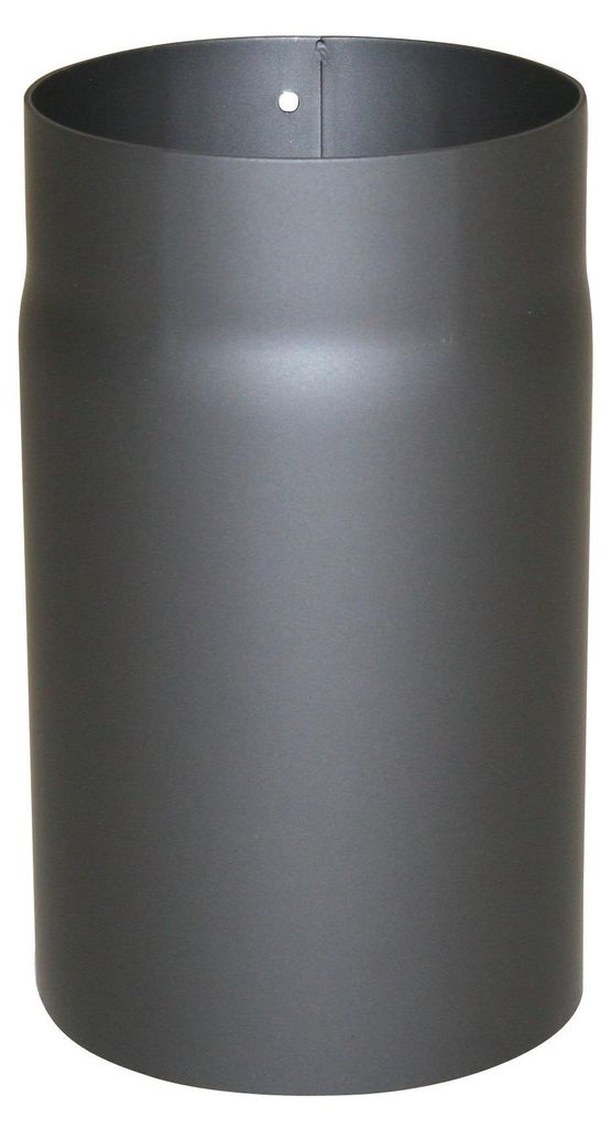 Kamino-Flam Kaminrohr, Grau, Ø 120 mm, 250 mm Produktbild 