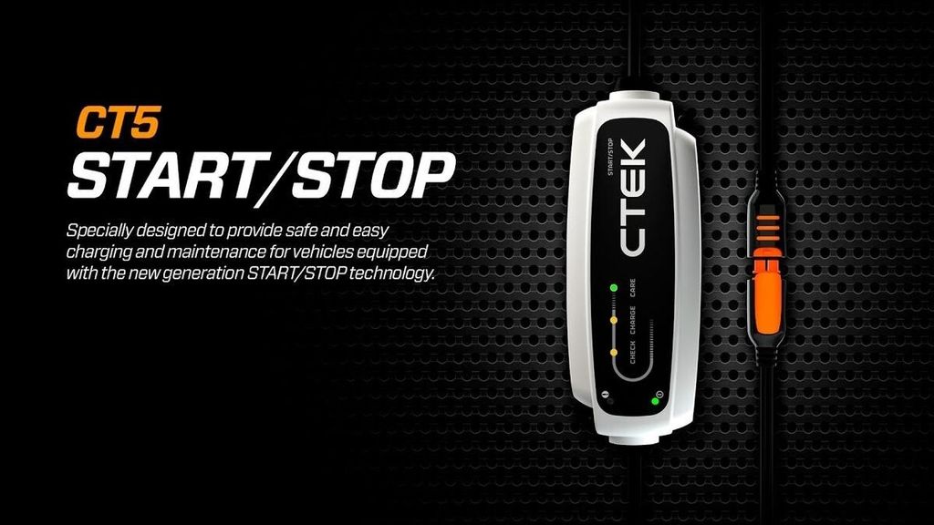 CTEK CT5 Autobatterie Ladegerät Batterieladegerät 12V 220-240V 3.8A Max für KFZ LKW Motorrad 40-107
