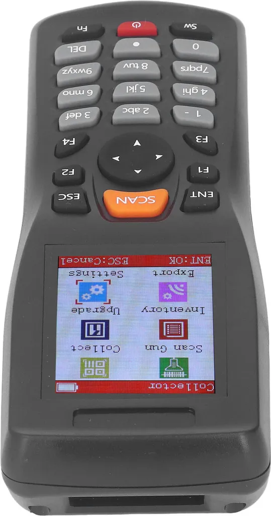 Lecteur Codes-Barres Sans Fil à Écran Couleur et Capteur CCD Avancé